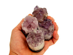 Amethyst Druzy Zylinder (40mm - 70mm)