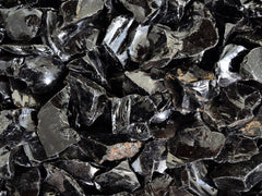 Black Obsidian Raw Crystals (Lot 100g, 250g, 500g) - (50mm - 70mm)