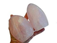 Rose Quartz Free Form (2-3 Pcs) - Wholesale Lot 1 Kg - Kaia & Crystals