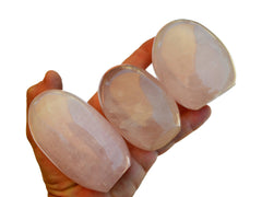 Rose Quartz Free Form (2-3 Pcs) - Wholesale Lot 1 Kg - Kaia & Crystals