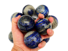 Lapis Lazuli Sphere (50mm - 60mm) B Quality