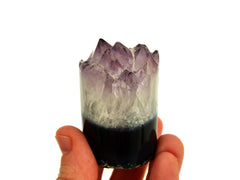 Amethyst Druzy Zylinder (40mm - 70mm)