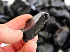 Black Obsidian Raw Crystals (Lot 100g, 250g, 500g) - (50mm - 70mm)