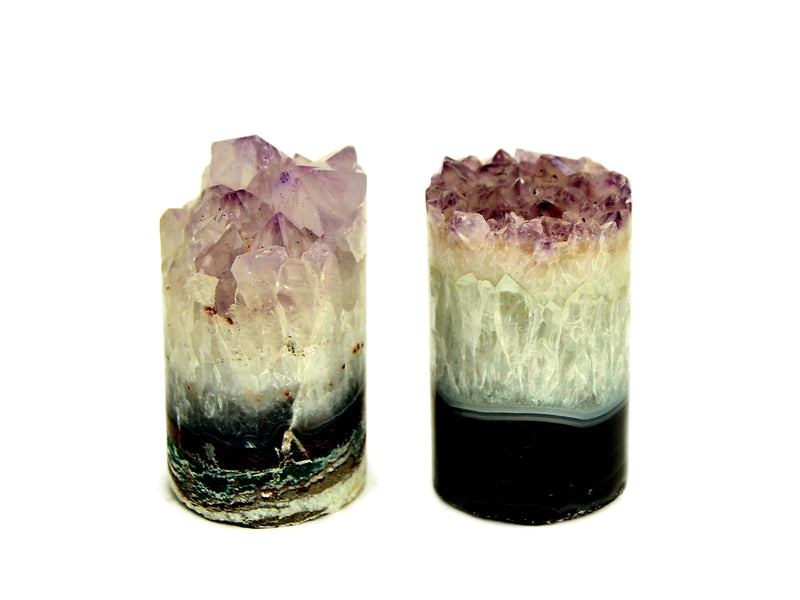 Amethyst Druzy Zylinder (40mm - 70mm)
