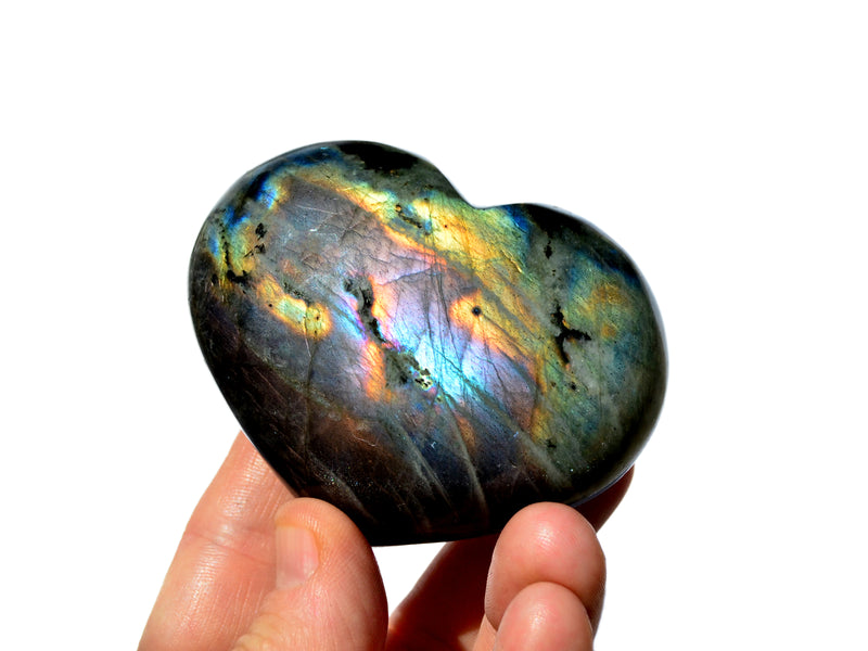 Labradorite Heart Crystal (40mm - 100mm)