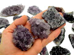 Druzy Amethyst (Brazil) A Quality (250g, 500g Lot) - (30mm - 90mm)