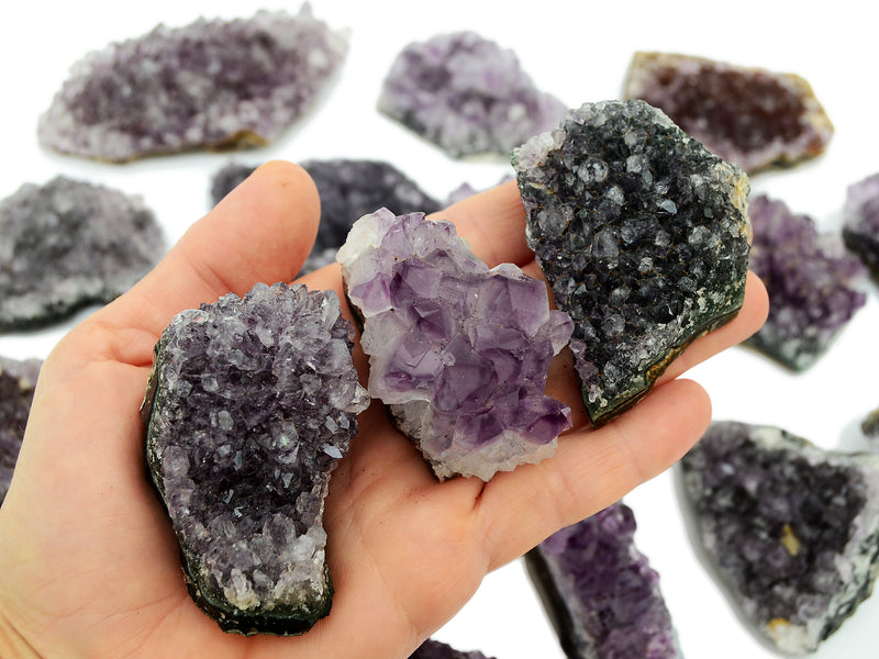 Druzy Amethyst (Brazil) A Quality (250g, 500g Lot) - (30mm - 90mm)