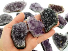 Druzy Amethyst (Brazil) A Quality (250g, 500g Lot) - (30mm - 90mm)