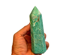 Amazonite Tower Crystal (100g - 350g) - Kaia & Crystals