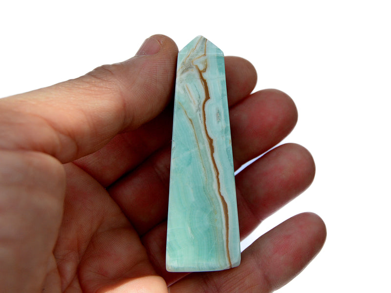 1 kg Lot of Blue Aragonite Tower (4-6 Pcs) - Kaia & Crystals