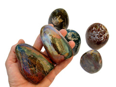 Ocean Jasper Free Form Crystal (3-5 Pcs) 1 Kg Lot - Kaia & Crystals