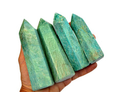 Amazonite Tower Crystal (100g - 350g) - Kaia & Crystals