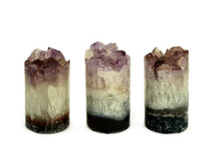 Amethyst Druzy Cylinder (40mm - 70mm)