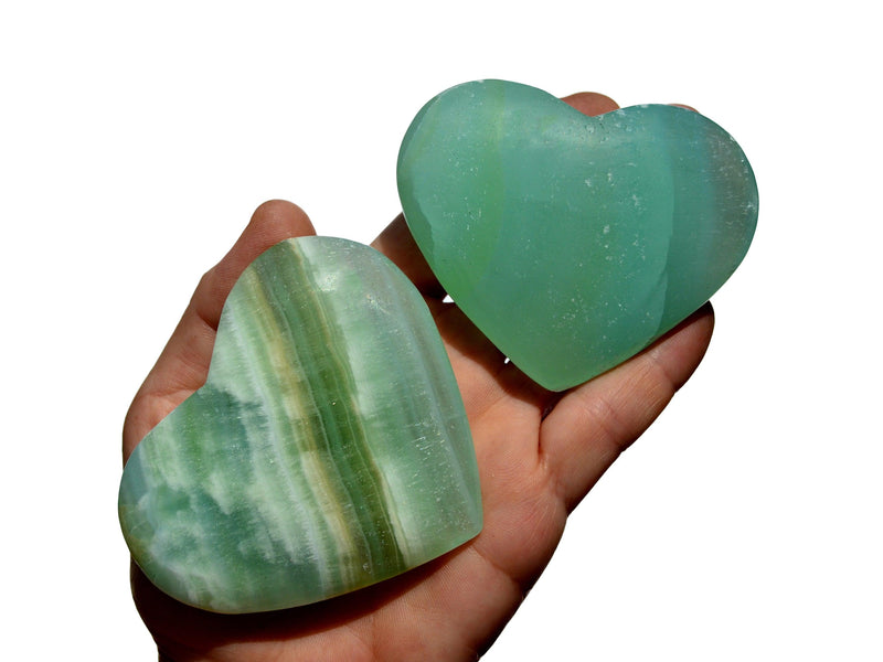 Heart Pistachio Calcite / Large Size Beautiful Pistachio calcite Heart orders 1272gr (27)